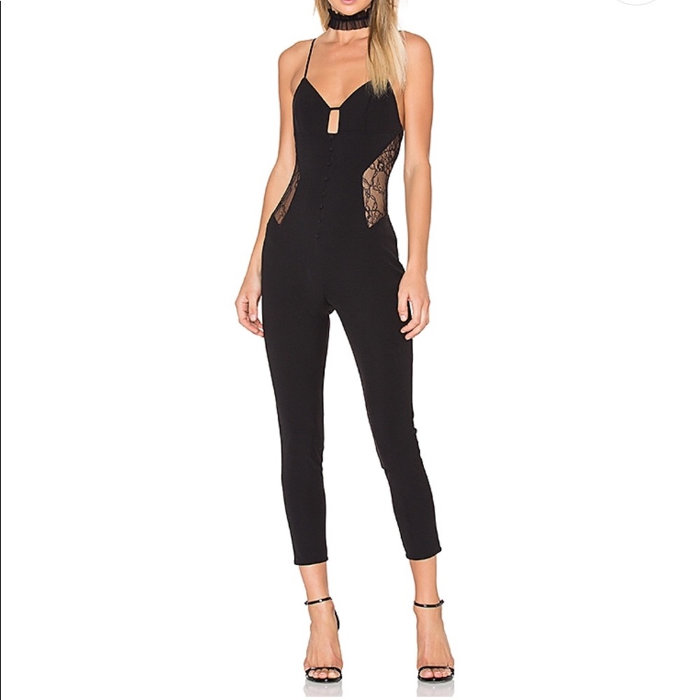 NBD Giselle Jumpsuit in Black